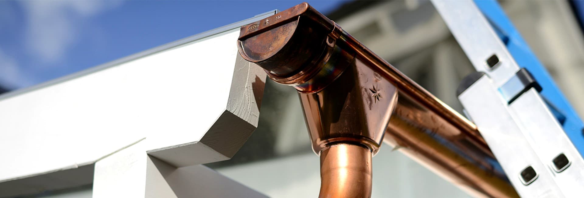 Spenglerarbeit in Kupfer